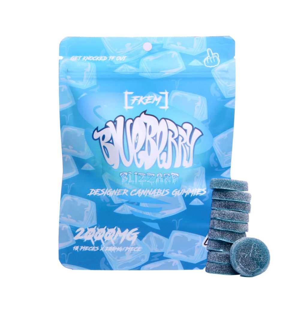 FKEM Blueberry Blizzard Gummies 2000mg