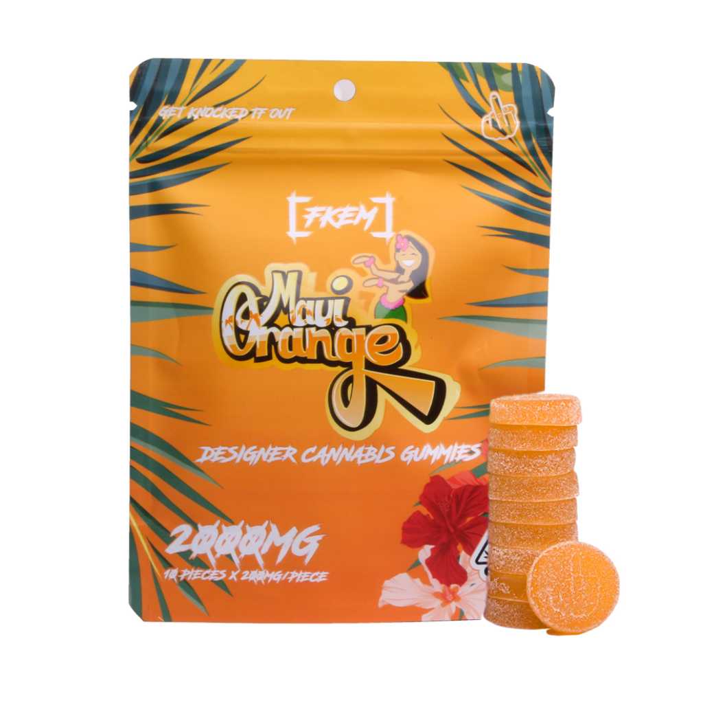FKEM Maui Orange Gummies 2000mg