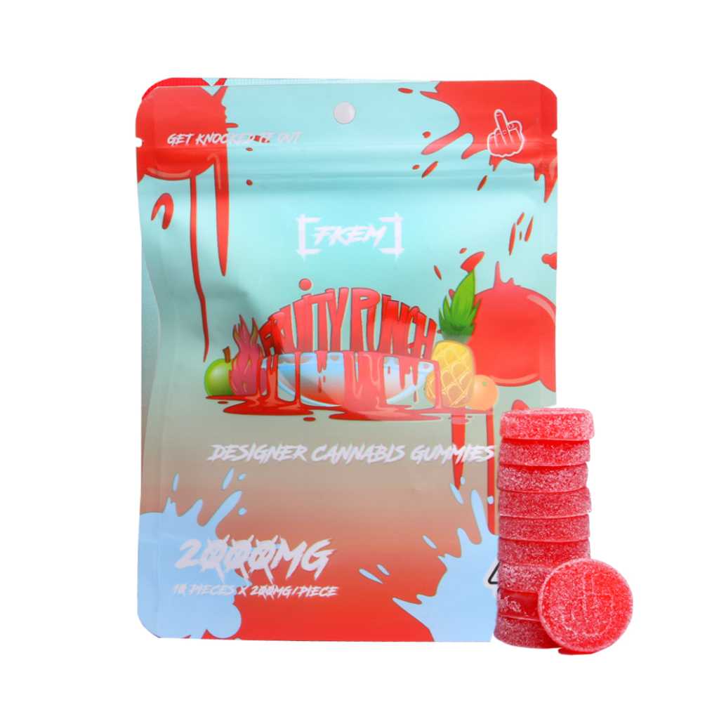 FKEM Fruity Punch Gummies 2000mg