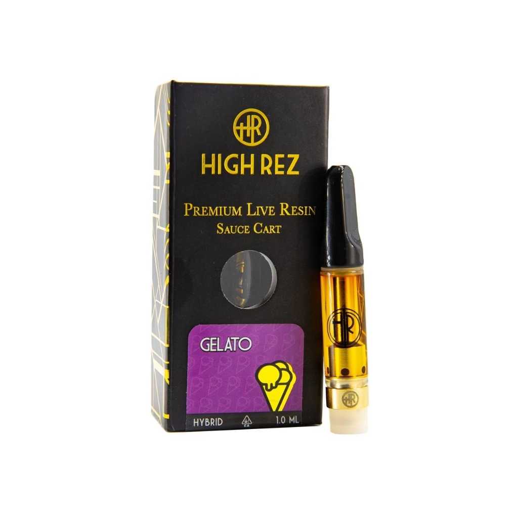 High Rez Live Resin Gelato (1g Hybrid)