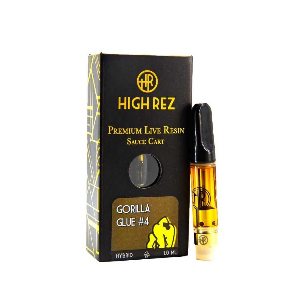High Rez Live Resin Gorilla Glue #4 (1g Hybrid)