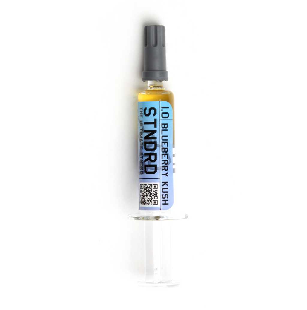 STNDRD Blueberry Kush Syringe (1g Indica)