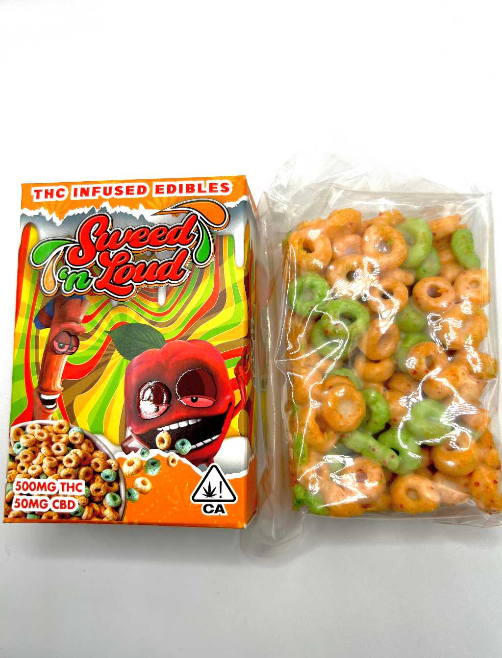 Sweed N Loud Apple Jacks Cereal Bars 500mg