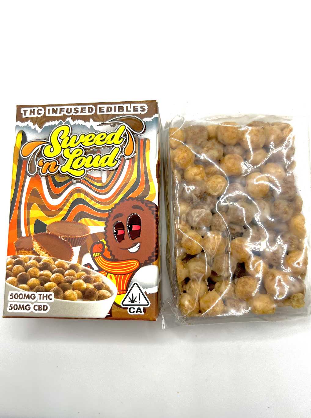 Sweed N Loud Reese's Puffs Cereal Bars 500mg