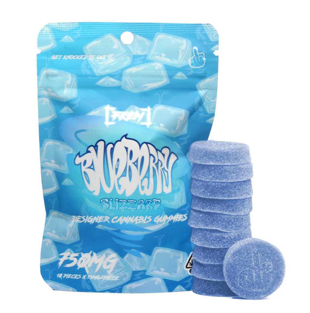 FKEM Blueberry Blizzard Gummies 750mg