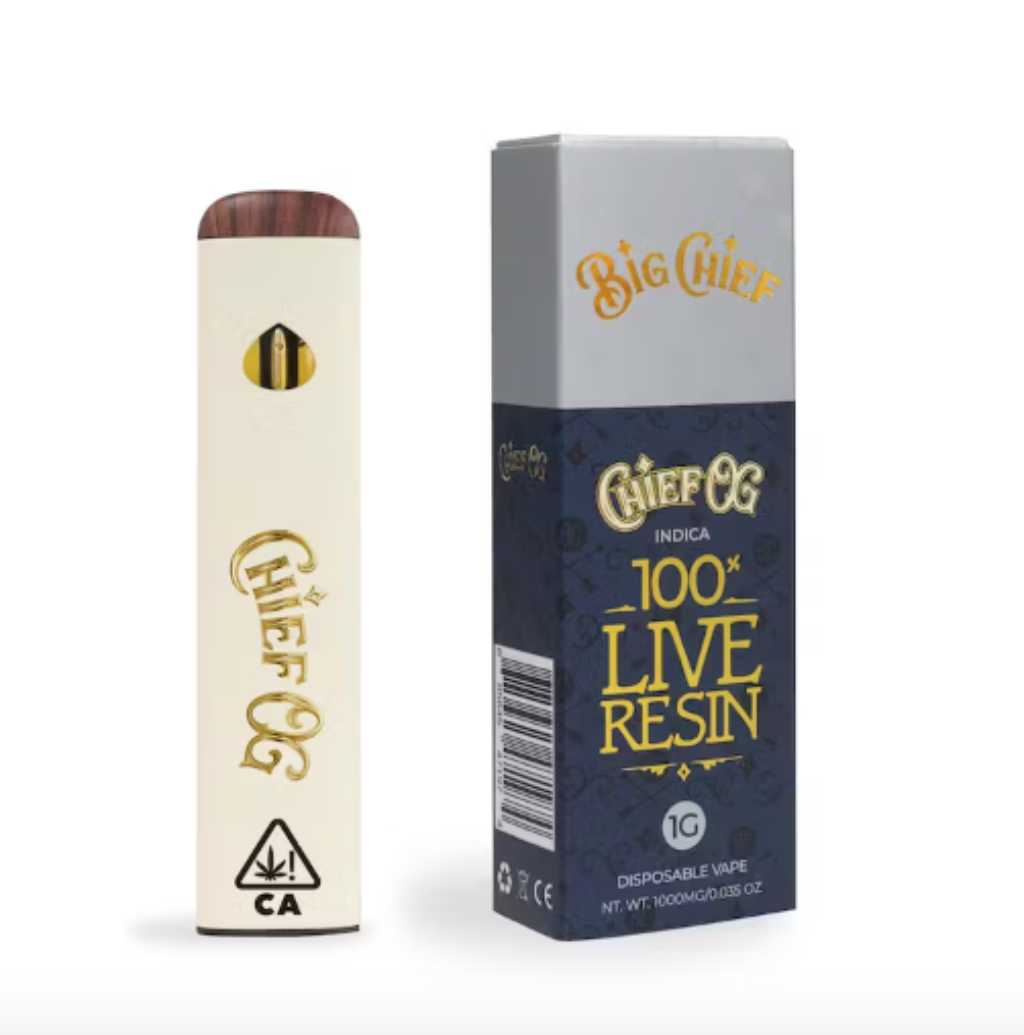 Chief OG Live Resin Disposable (1g Indica)