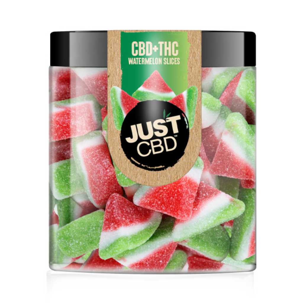 Just CBD+THC Watermelon Gummies 1000mg