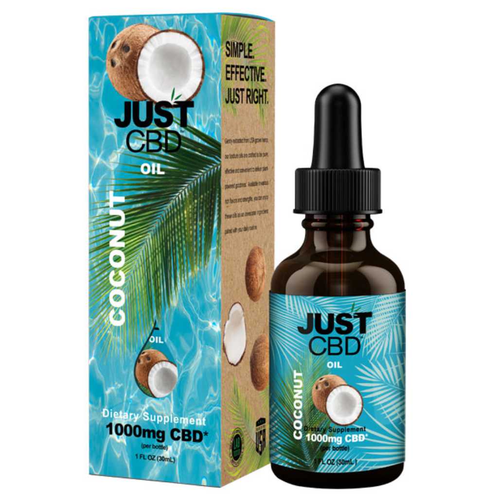 Just CBD 1000 MG Coconut Oil Tincture