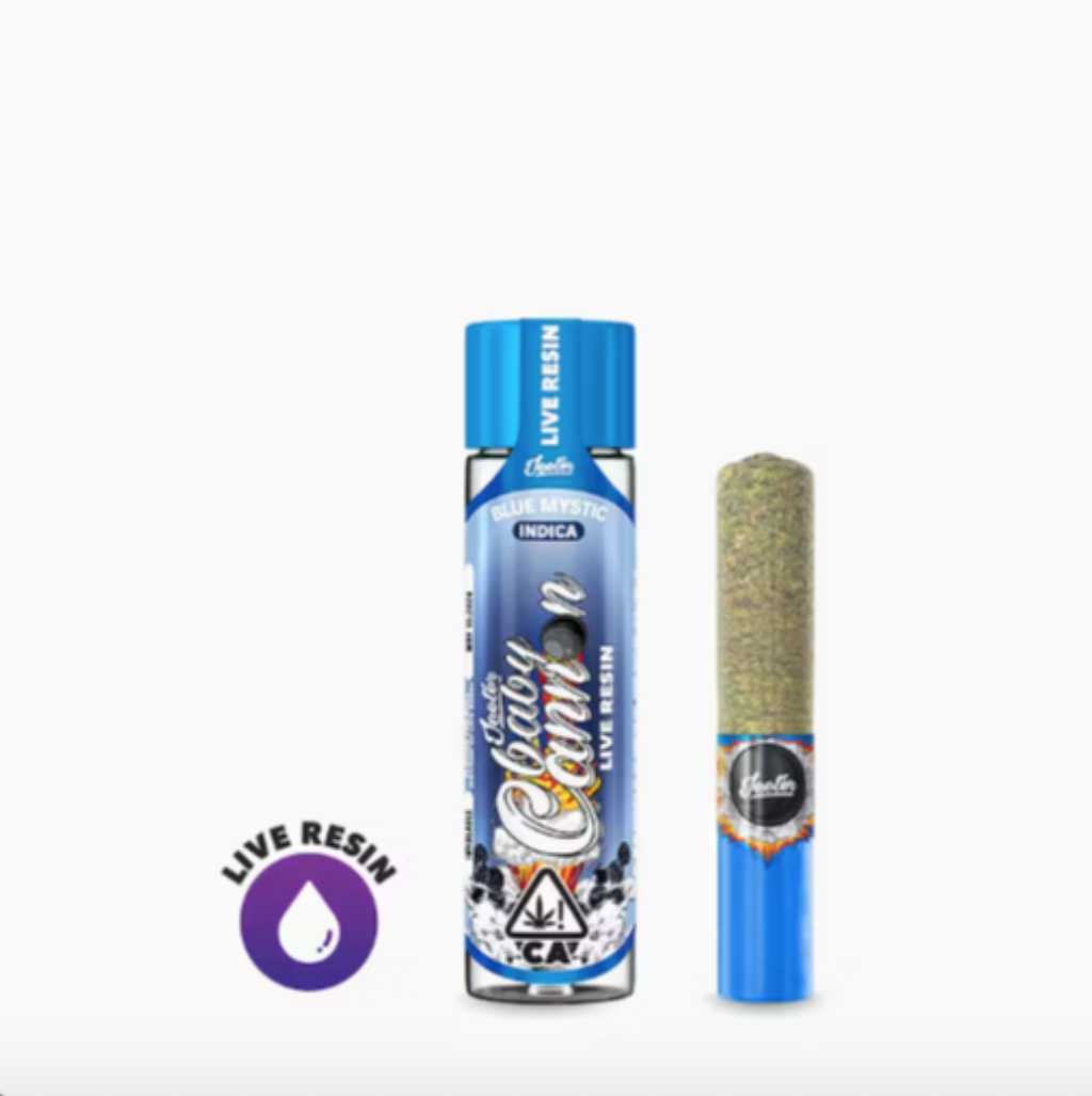 Jeeter Baby Cannon Blue Mystic Infused Preroll 1.3g (Indica)