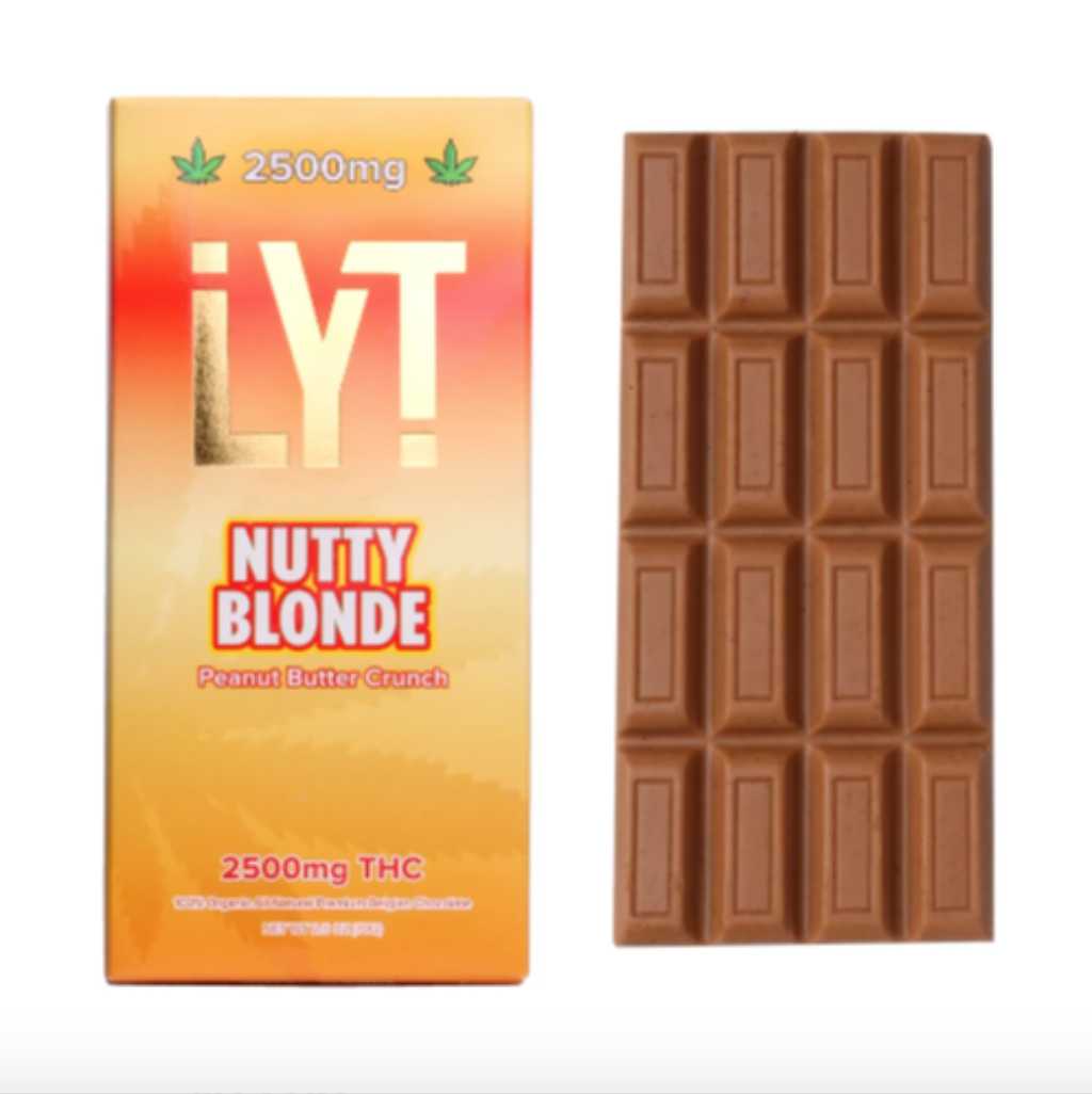 Nutty Blonde Chocolate Bar 2500mg