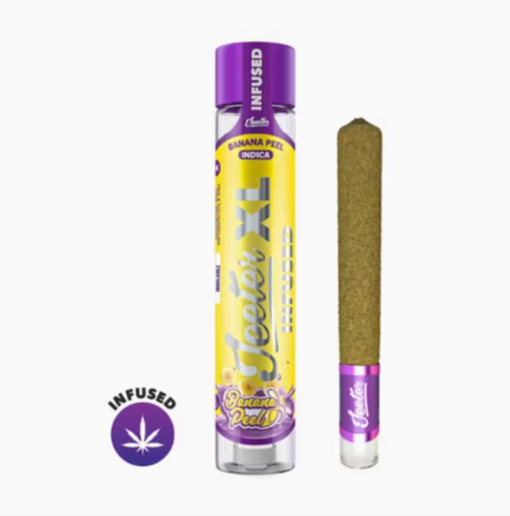 Jeeter XL Banana Peel Infused Preroll 2g (Indica) (4 for 100.00)