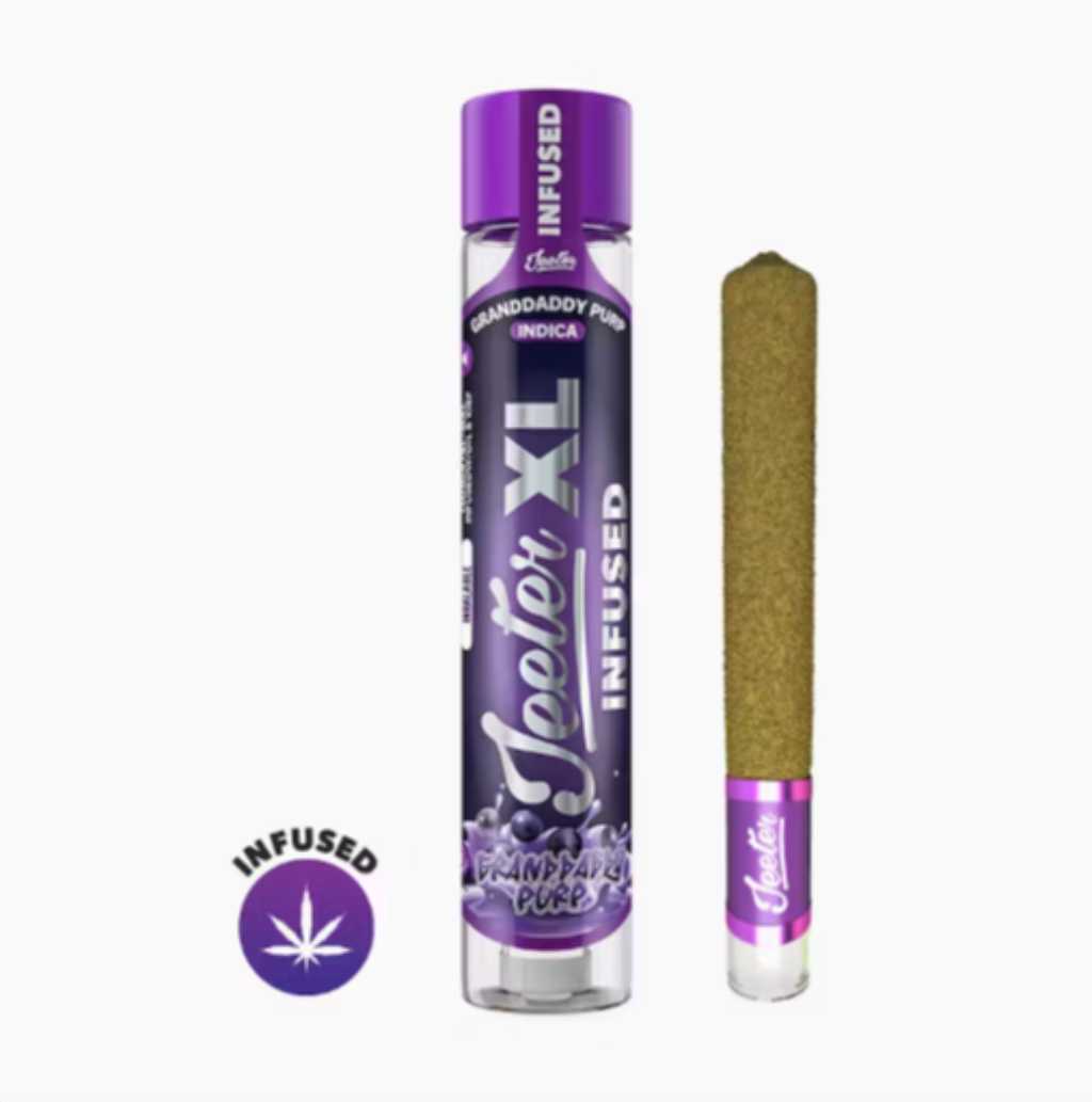 Jeeter XL Granddaddy Purp Infused Preroll 2g (Indica) (4 for 100.00)