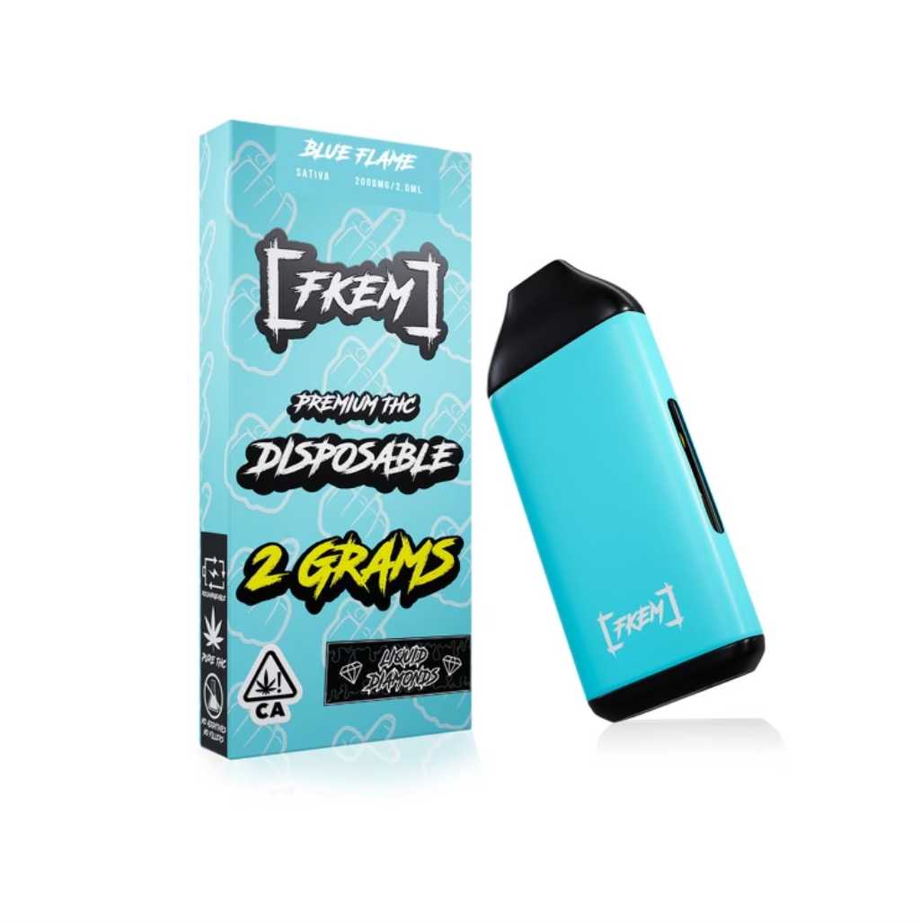 FKEM Blue Flame Liquid Diamond Disposable 2g (Sativa)