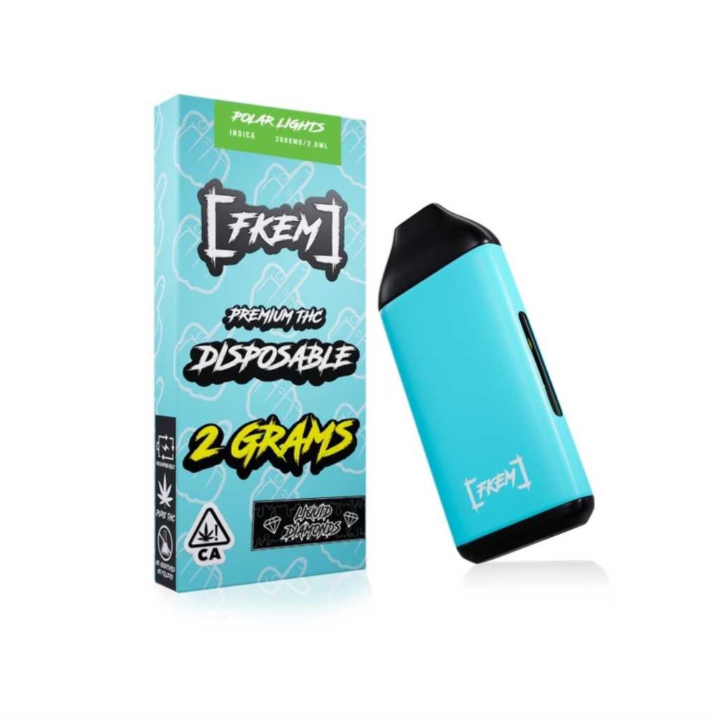 FKEM Polar Lights Liquid Diamond Disposable 2g (Indica)