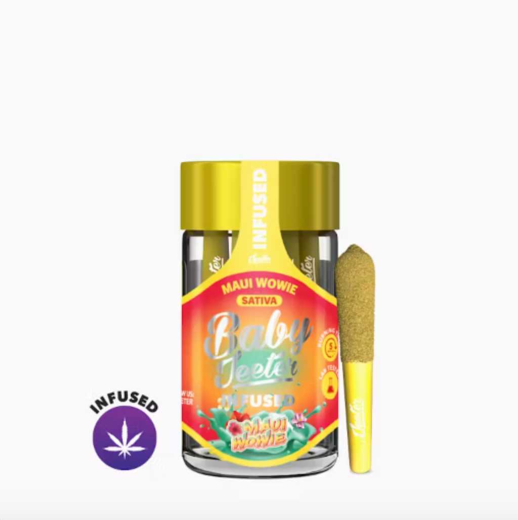 Baby Jeeter Maui Wowie 5 Pack Infused with Liquid Diamonds (2.5g) (4 for 110.00)
