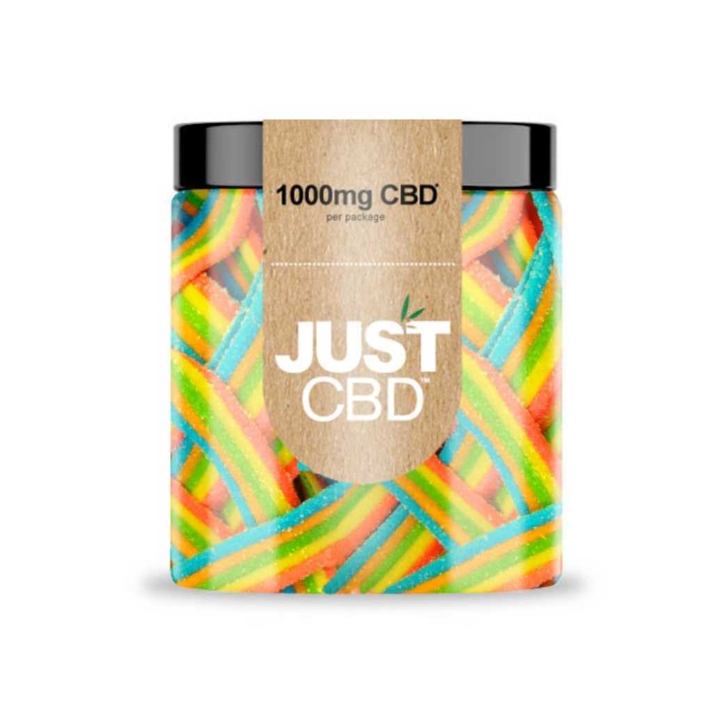 Just CBD Ribbons Gummies 1000mg
