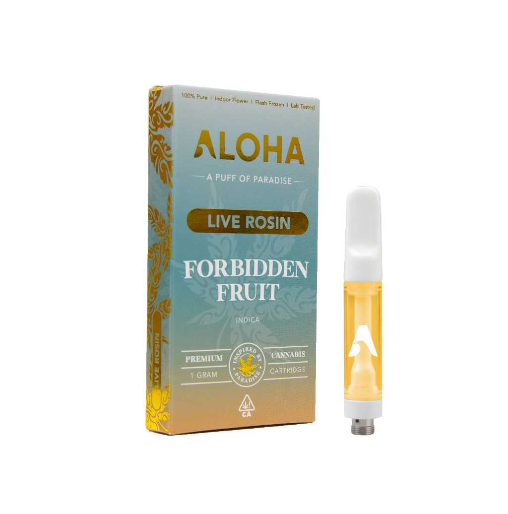 Aloha Forbidden Fruit Live Rosin (1g Indica)