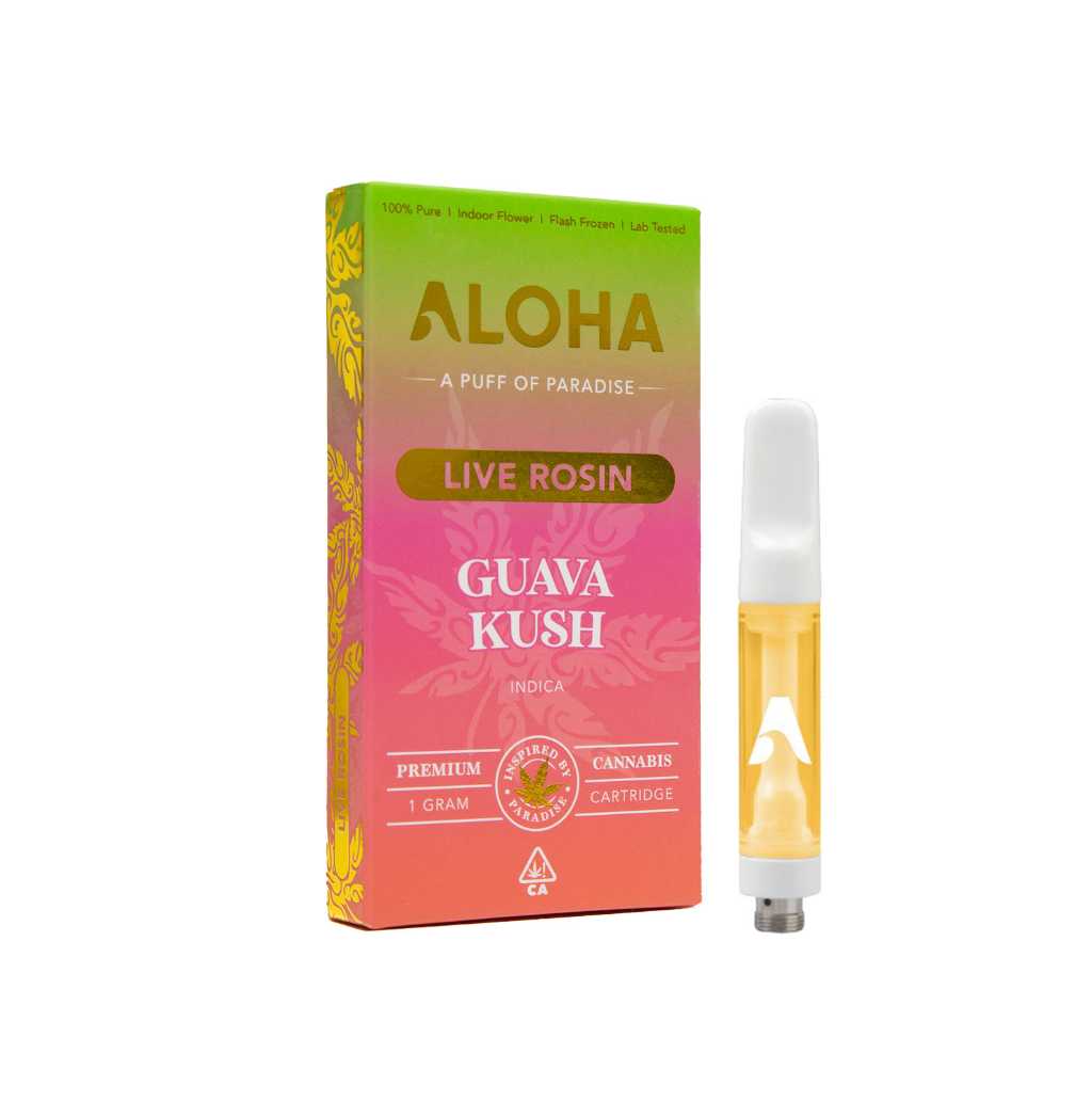 Aloha Guava Kush Live Rosin (1g Indica)