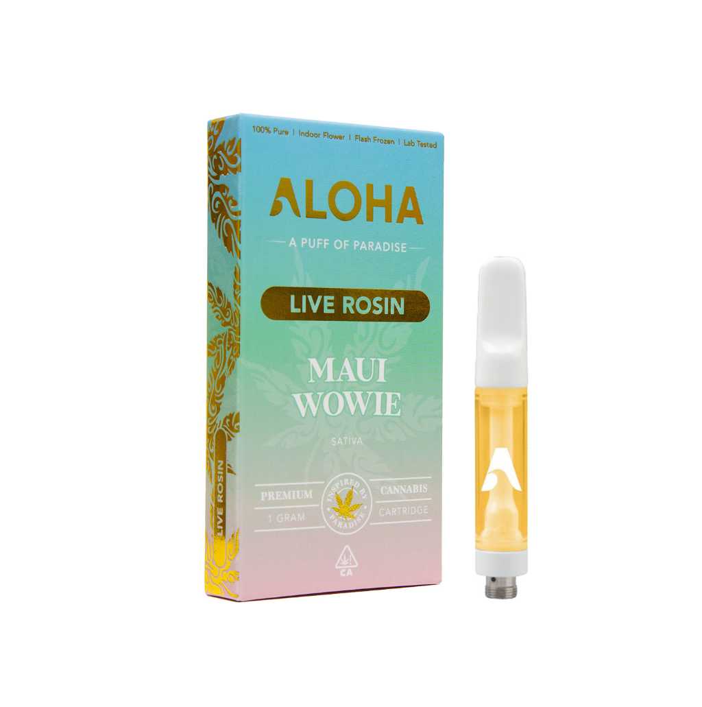 Aloha Maui Wowie Live Rosin (1g Sativa)