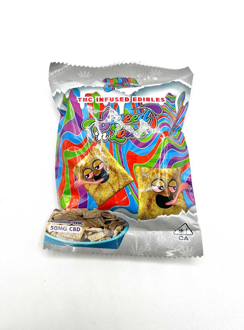 Sweed N Loud Cinnamon Toast Crunch Cereal Bars 500mg