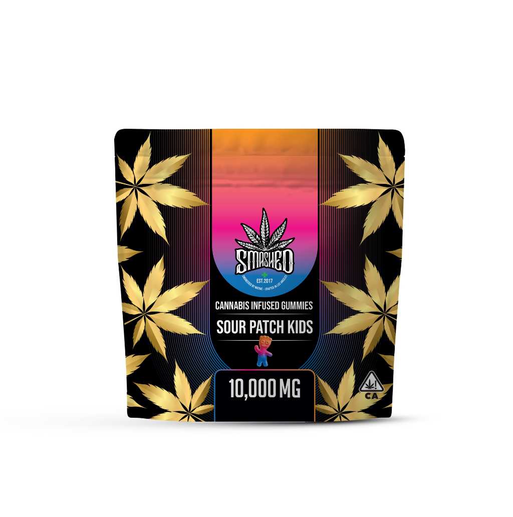 Smashed Gummies Sour Patch Kids 10000mg