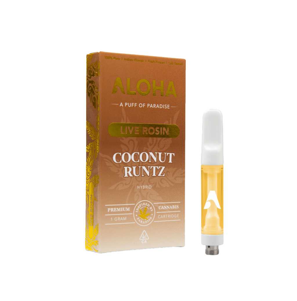 Aloha Coconut Runtz Live Rosin (1g Hybrid)
