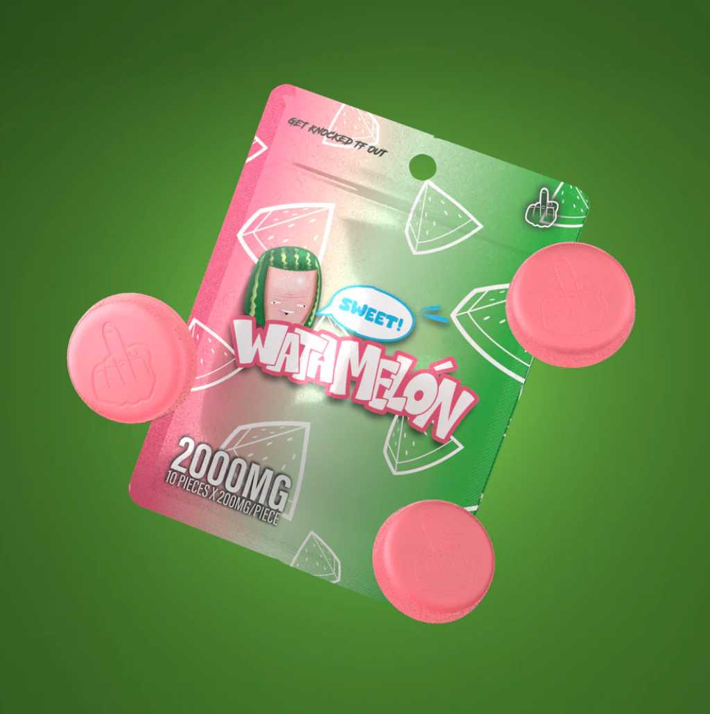 FKEM Watermelon Gummies 3500mg (Hybrid & Indica)